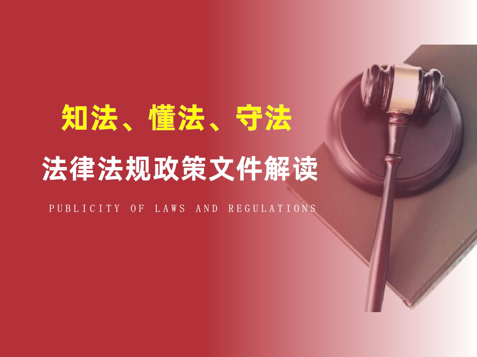 法律法规政策